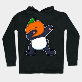 Panda Halloween Pumpkin Hip Hop Hoodie